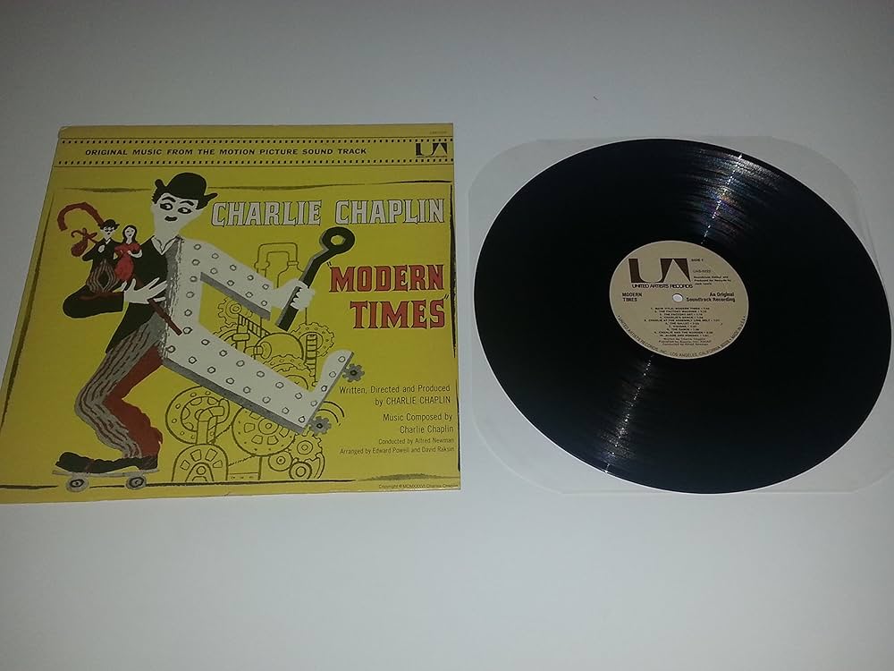 欧LP Charlie Chaplin Modern Times BSGZ109LP Banda Sonora /00260 欧LP Charlie Chaplin Modern Times BSGZ109LP Banda Sonora